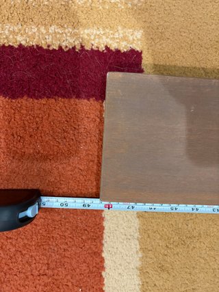 Lote 2 Estantes Colgantes Madera