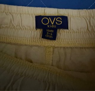 Bermuda OVS bambino 3-4 anni