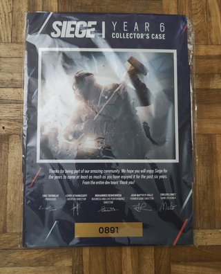 Rainbow Six Siege Year 6 Collector's Case