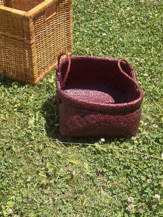 Cesta de mimbre