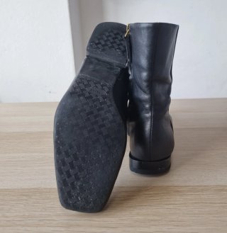Botines piel negros Massimo Dutti Talla 37