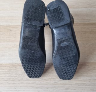 Botines piel negros Massimo Dutti Talla 37
