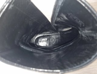 Botines piel negros Massimo Dutti Talla 37