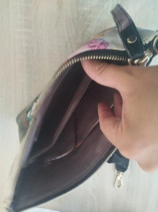 Bolso Clutch Estampado Cupido Flores
