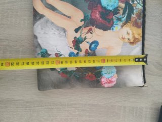 Bolso Clutch Estampado Cupido Flores