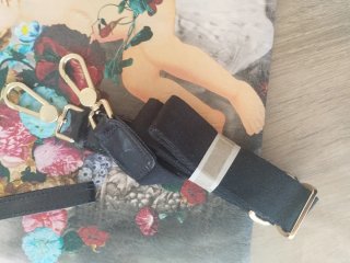 Bolso Clutch Estampado Cupido Flores