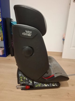 Silla de coche Britax Römer gris. Grupo 1, 2 y 3.