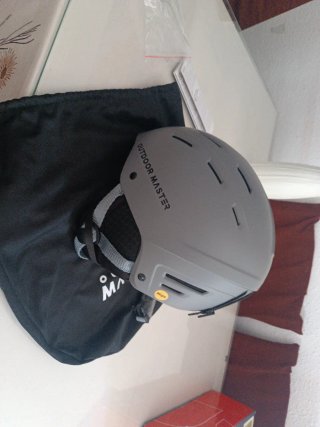 Casco de esquí Outdoor Master gris