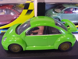 Scalextric Pre-Production New Beetle Model Test