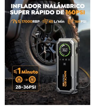 Arrancador de Baterías NACKEO 1600A