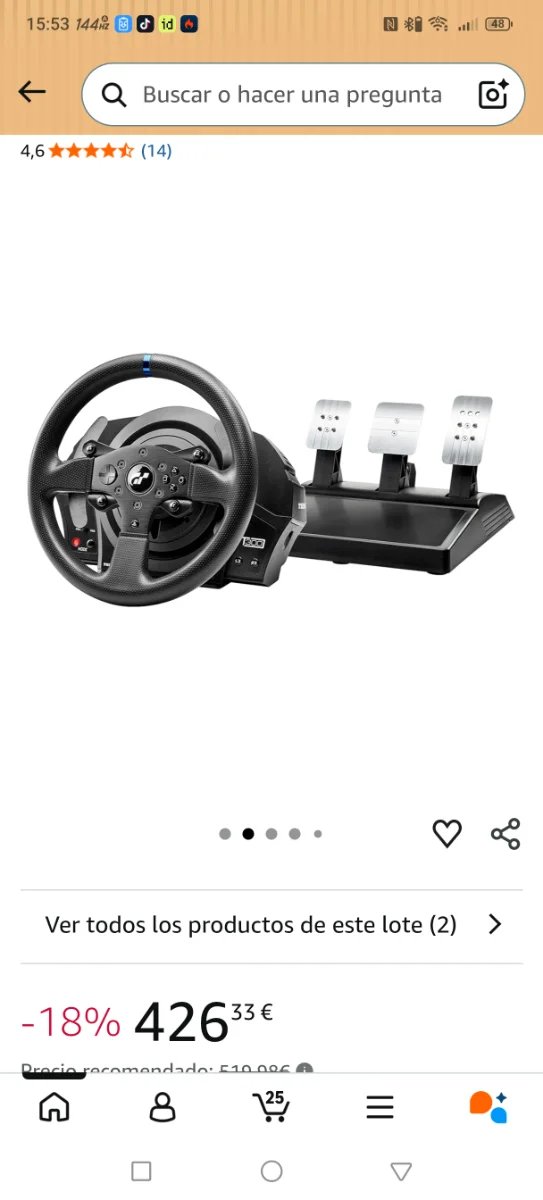 Volante De Carreras Thrustmaster T300RS GT Edition