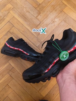 Nike Air Max 95 Undefeated Negra Roja