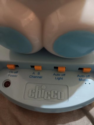 Vigilabebés Osito Chicco Azul