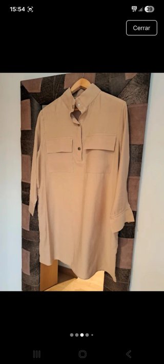 Vestido/camisola beige