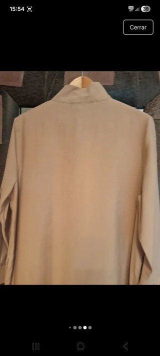 Vestido/camisola beige
