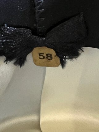 Sombrero Iberia Talla 58 Negro