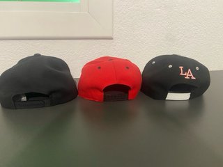Gorras Fixers, NY, LA y una del Club Joventut BDN