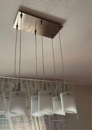 Lámpara colgante moderna 6 luces