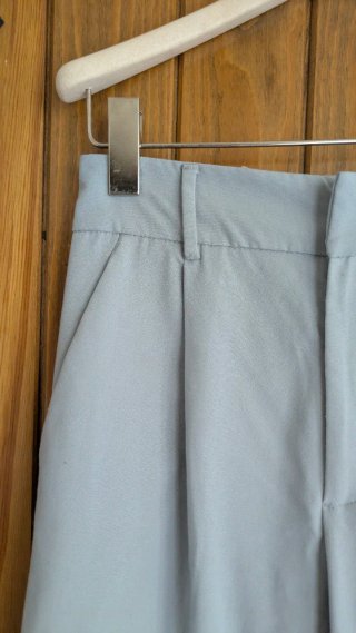 Pantalón traje Pull&Bear azul bebé T.M