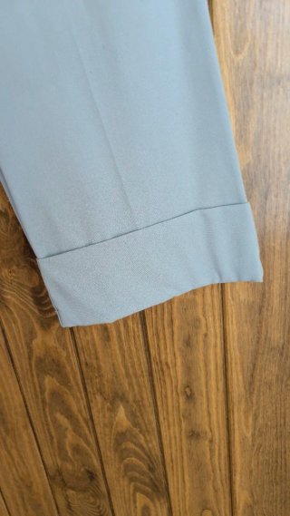 Pantalón traje Pull&Bear azul bebé T.M