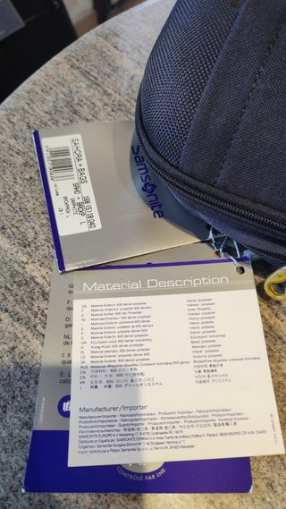 Zaini Samsonite Neri/Grigi