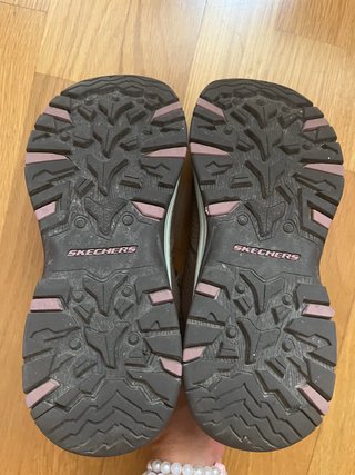 Deportivas Skechers Mujer Marrón Rosado
