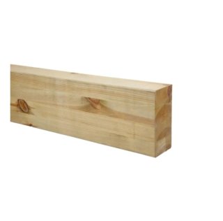 Viga de madera maciza
