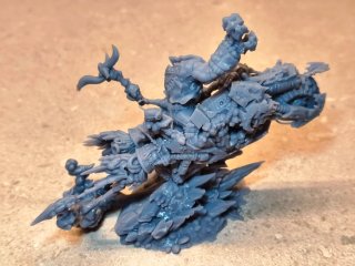 Miniatura Orco Resina Moto