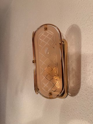 Conjunto de lampara de techo y 3 apliques a juego