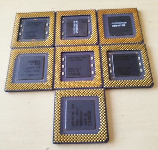Microprocesador Cyrix 6x86 Goldcap