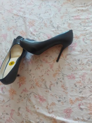 Zapatos tacón Nine West negros talla 38