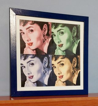 Cuadro Audrey Hepburn 60x60