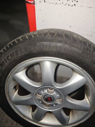 Llantas Mini 16 4x100 + Neumáticos Michelin