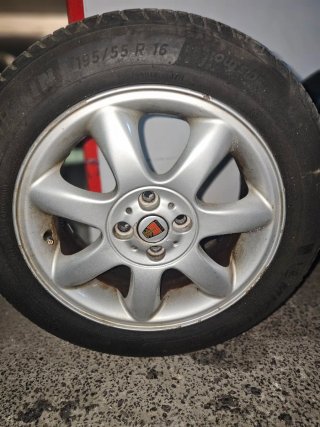 Llantas Mini 16 4x100 + Neumáticos Michelin