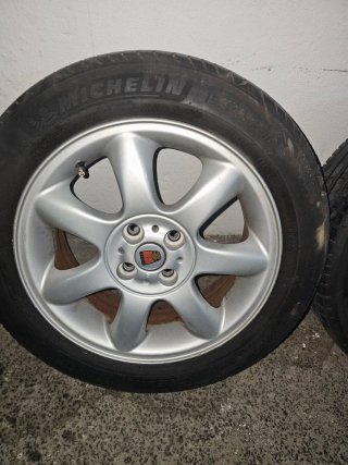 Llantas Mini 16 4x100 + Neumáticos Michelin