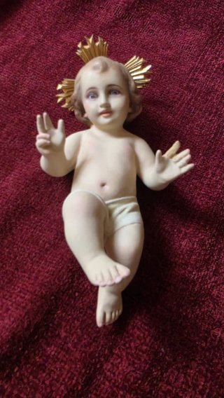 Niño Jesús Estuco Olot