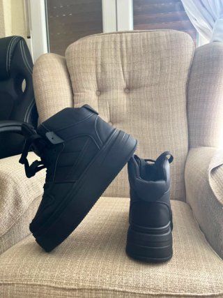 Zapatos negros plataforma Sin Marca