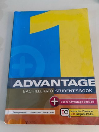 Libro ingles 1ºBachillerato. Advantage Student’s b