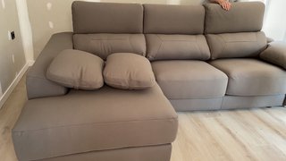 Sofá modular beige/gris