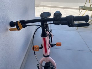 Bicicleta infantil Btwin rosa