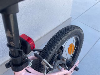 Bicicleta infantil Btwin rosa