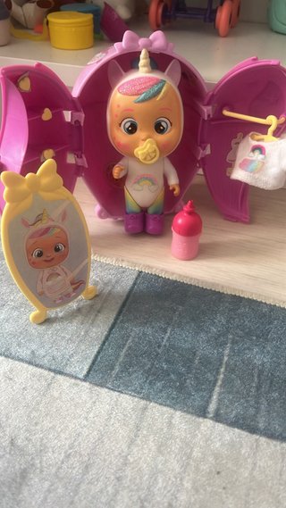 Juego de juguetes de parque infantil y tiendas