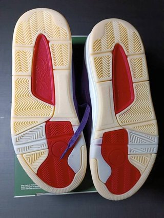 Scarpe Jordan Flight Court Viola Tg 44