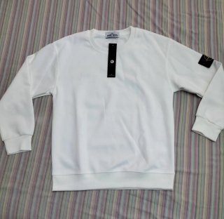 Jersey Stone Island Blanco hombre Talla S