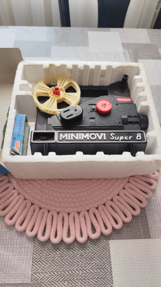 Proyector Mini Movi Bianchi Super 8