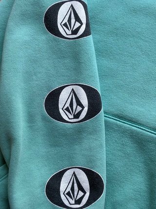 Volcom Sudadera Teal Talla M Stone Stack