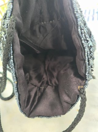 Bolso de fiesta vintage con pedrería