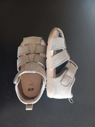 Sandalias H&M bebé Talla 21 Beige