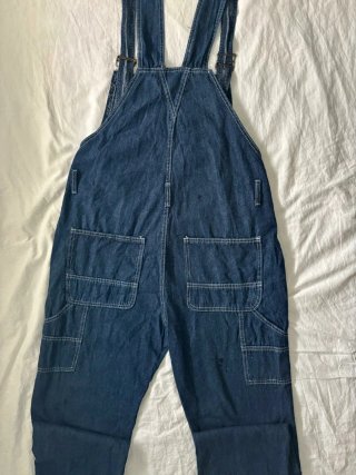 Peto tejano denim azul