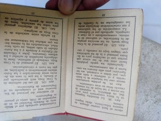 Carnet Cruz Roja 1958